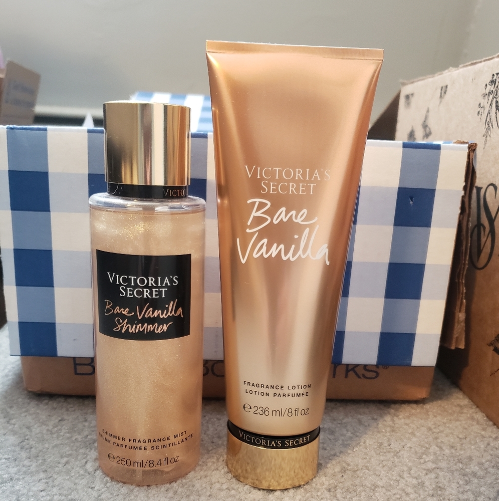 Bare Vanilla Shimmer Set